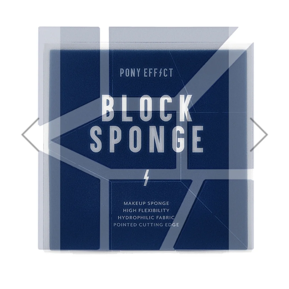 Pony Effect Block Sponge - Pull Apart Makeup Sponges